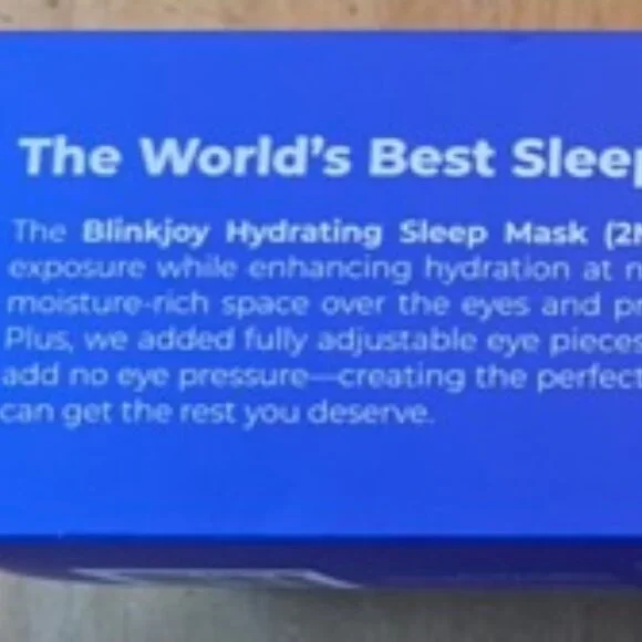 Hydrating Sleep Mask (2ND GEN) for Dry Eye - Optometrist Recommended Blinkjoy - Picture 8 of 10
